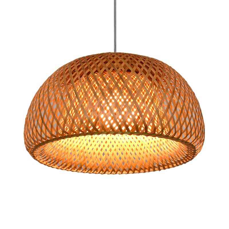 Light Rattan Lamp For Garden Restaurant Bedroom