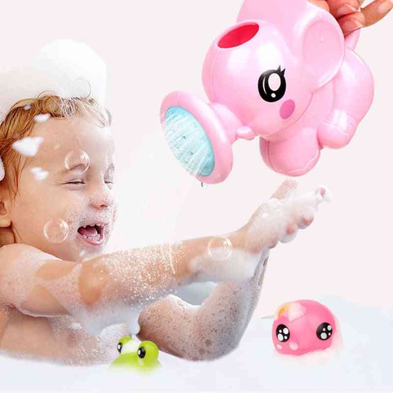 Lasten suihkukylpy söpö norsu kastelukannu vauvan hana uimaveden suihkutustyökalu pyörän silppuaminen lelu vauvalle