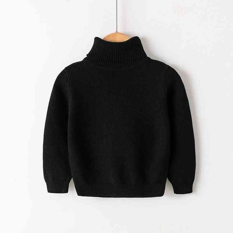 Autumn Winter Cotton Sweater, Outerwear Kids Knit Sweater