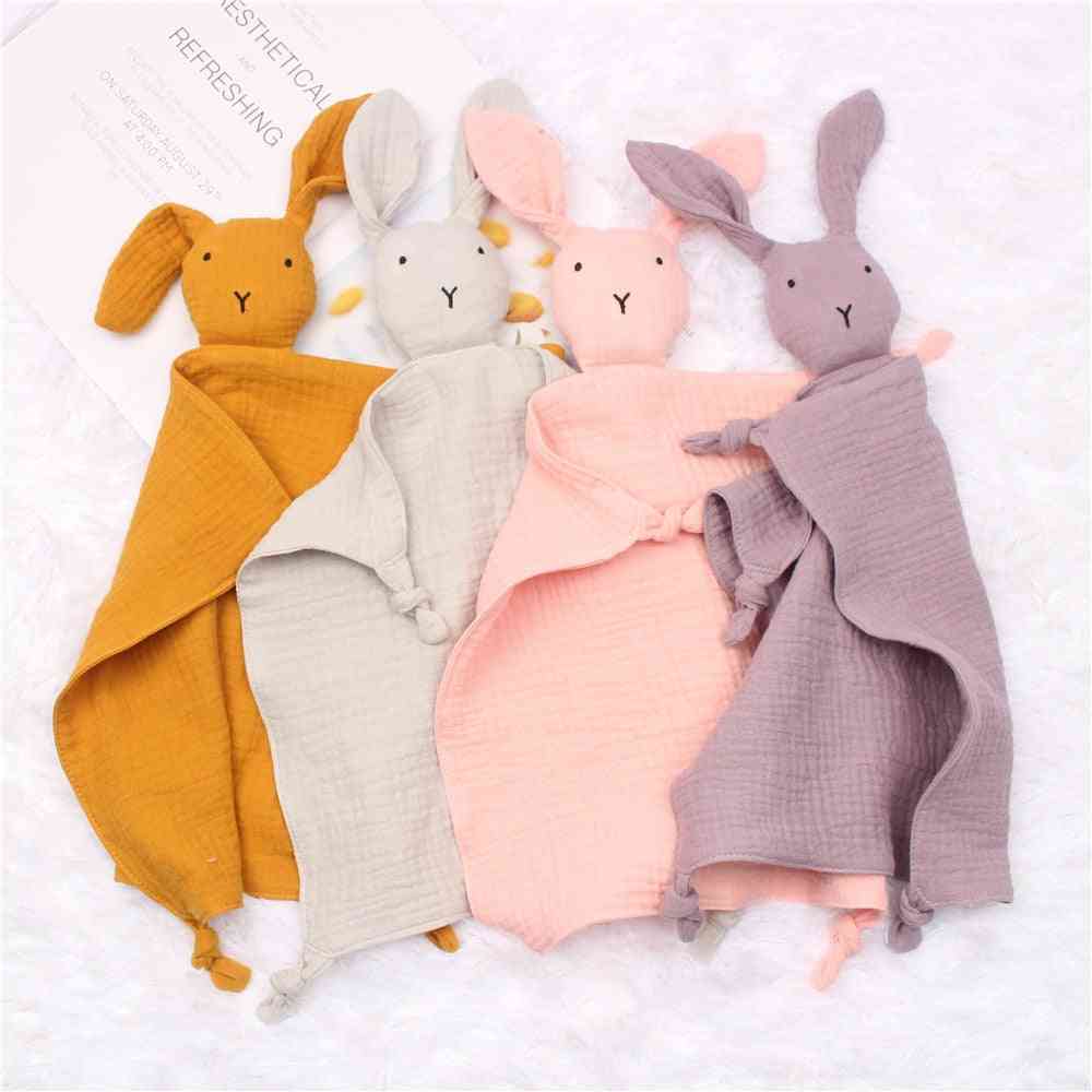 Baby Cotton Muslin Comforter Blanket Towel Bibs