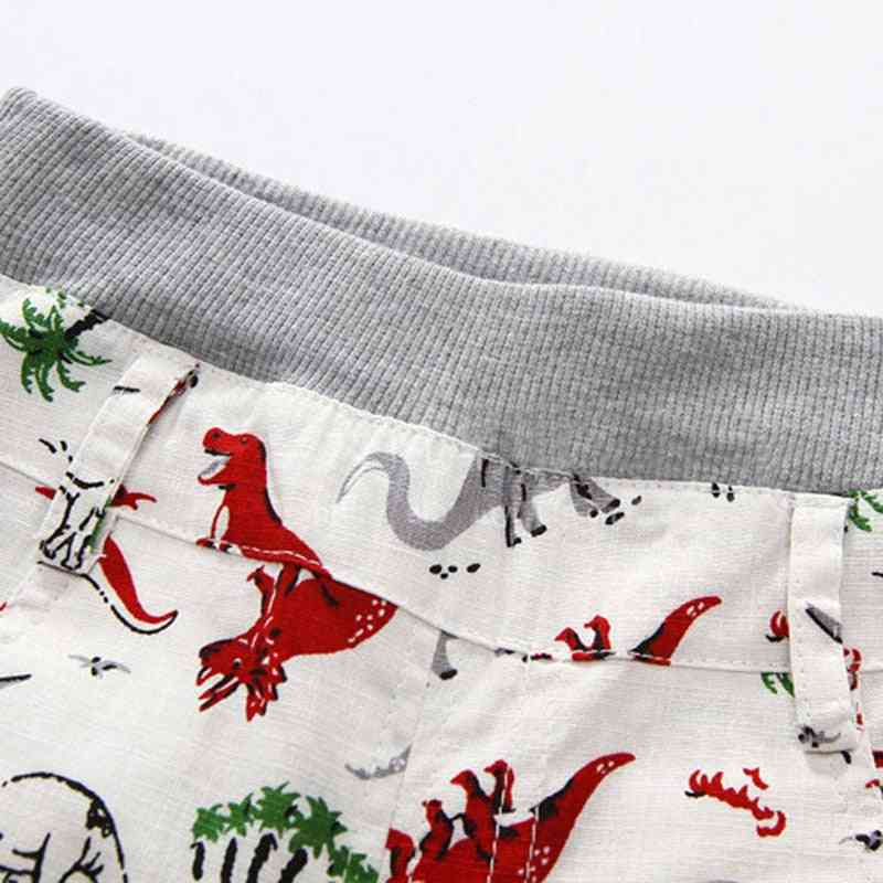 Fashion, Summer Dinosaur Printed Shorts Pants