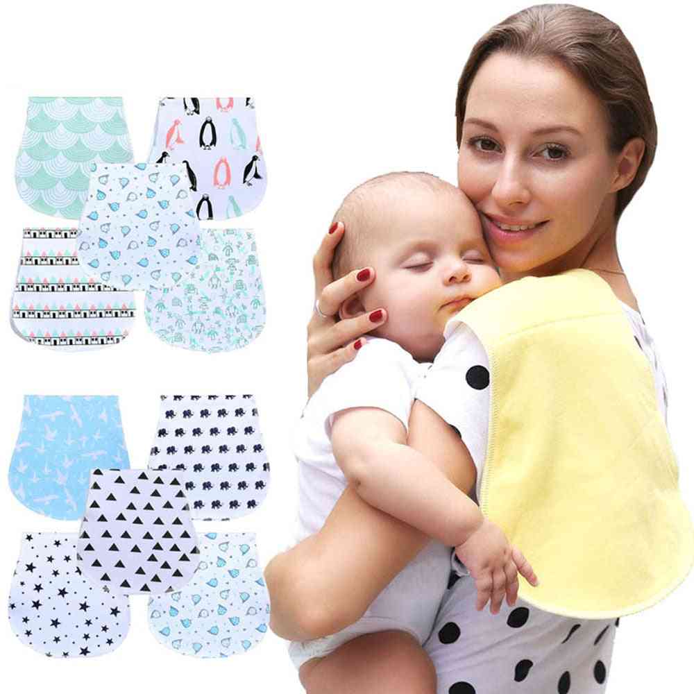 Organic Cotton Bibs Baby Burp Cloths For Newborns Soft Towels