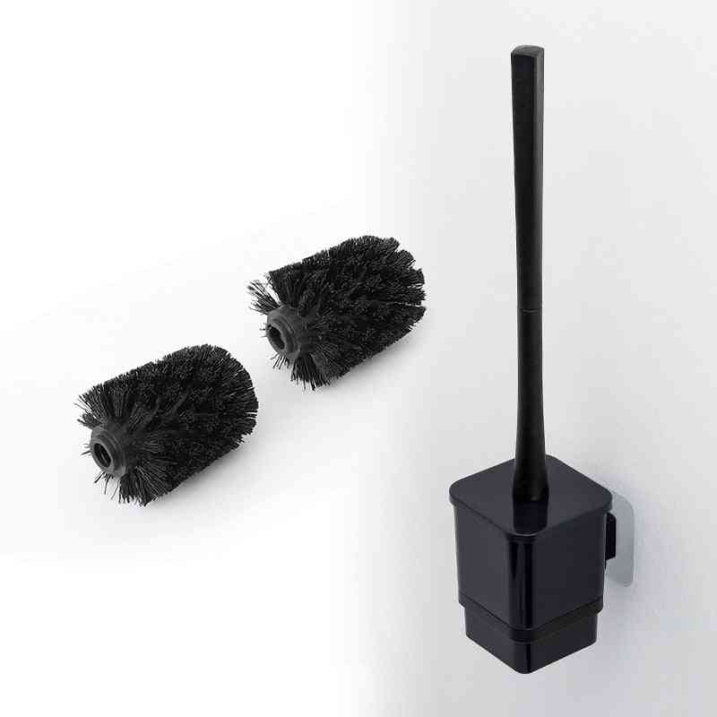 Toilet Brush With Holder Wall-mounted Plastic Wc Brushes Bathroom Cleaning Tool