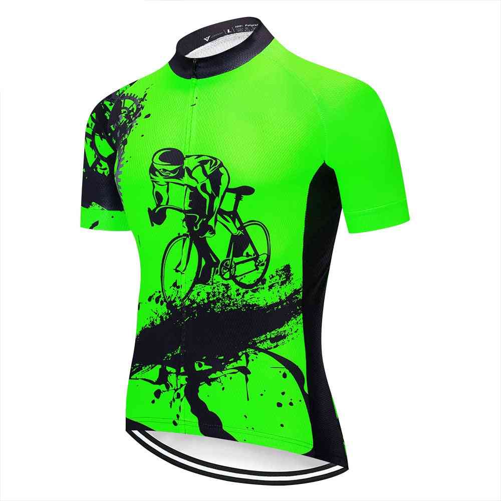 Summer Cycling Jersey Set, Road Bicycle Jerseys