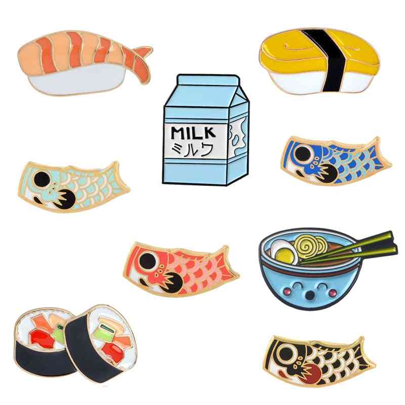 Food Brooches
