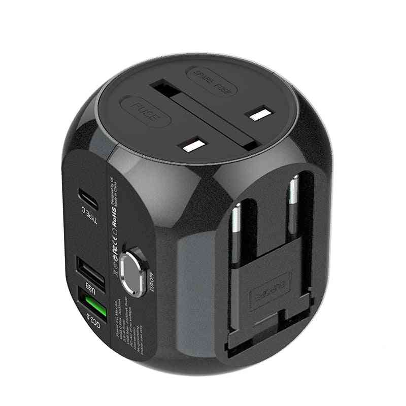 Travel Adapter Kit With Multi-port