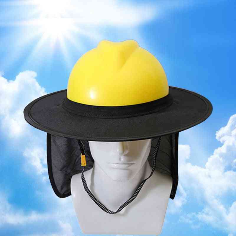Construction Safety Reflective Hard Hat Neck Shield Helmet