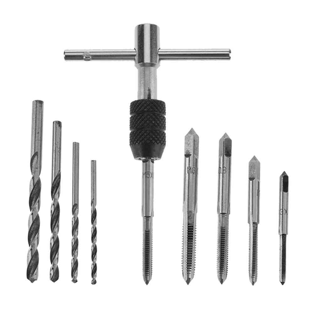 T-type Wrench Drill Set Hand Tapping Tools Hand