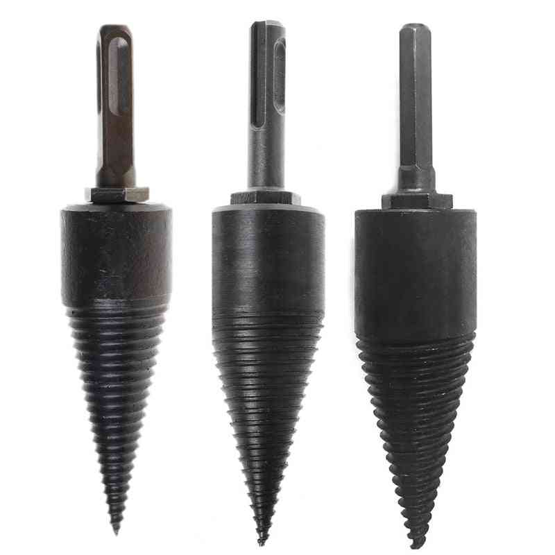 Firewood Machine Drill Wood Cone Reamer Punch