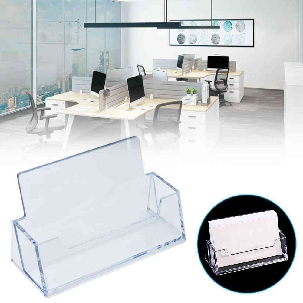 Transparent Desk Shelf Storage Box