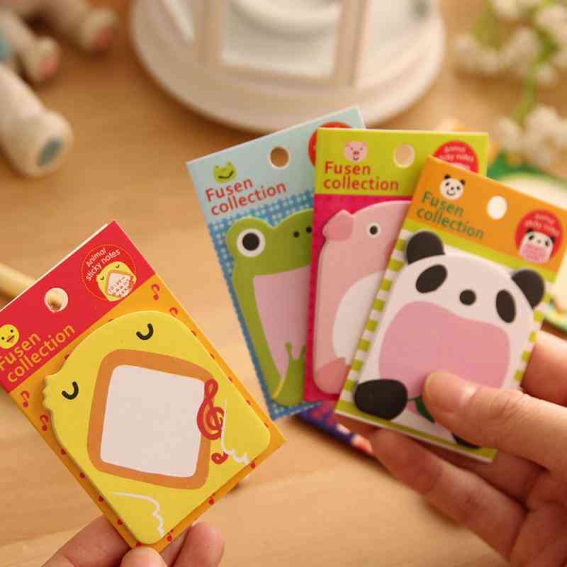 Stickers Notes - Index Memo Block Bookmarks - Cute Paper Stickers - Kids Stationery Office Supplies Marker