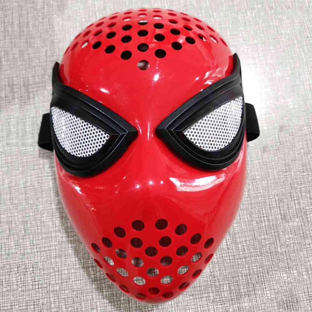 Spider faceshell cosplay maske hjelm kostyme tilbehør