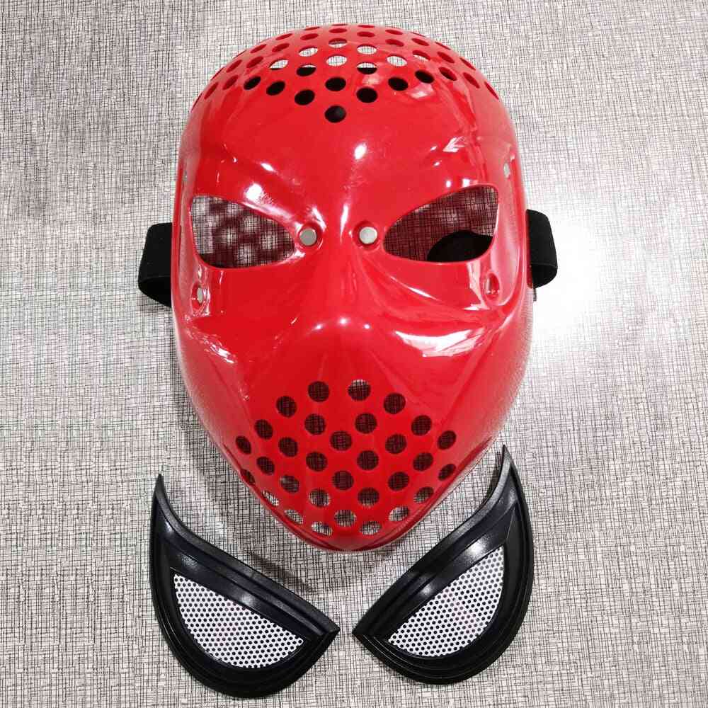 Spider faceshell cosplay maske hjelm kostyme tilbehør