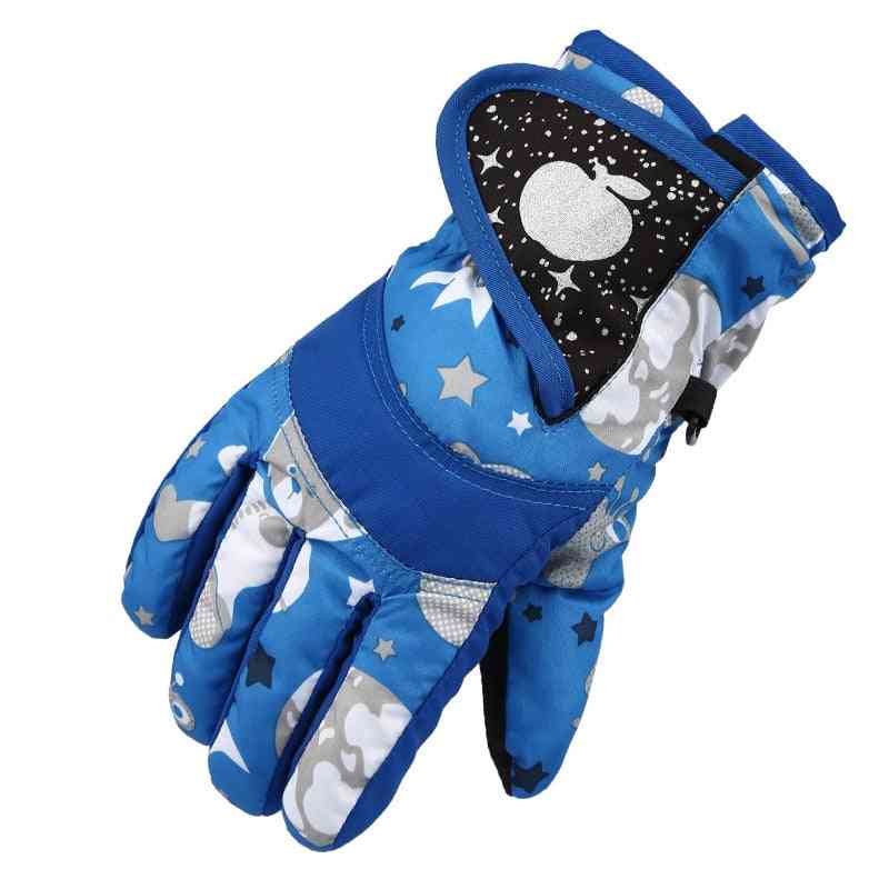 Child Waterproof Warm Gloves Winter Professional Ski Gloves