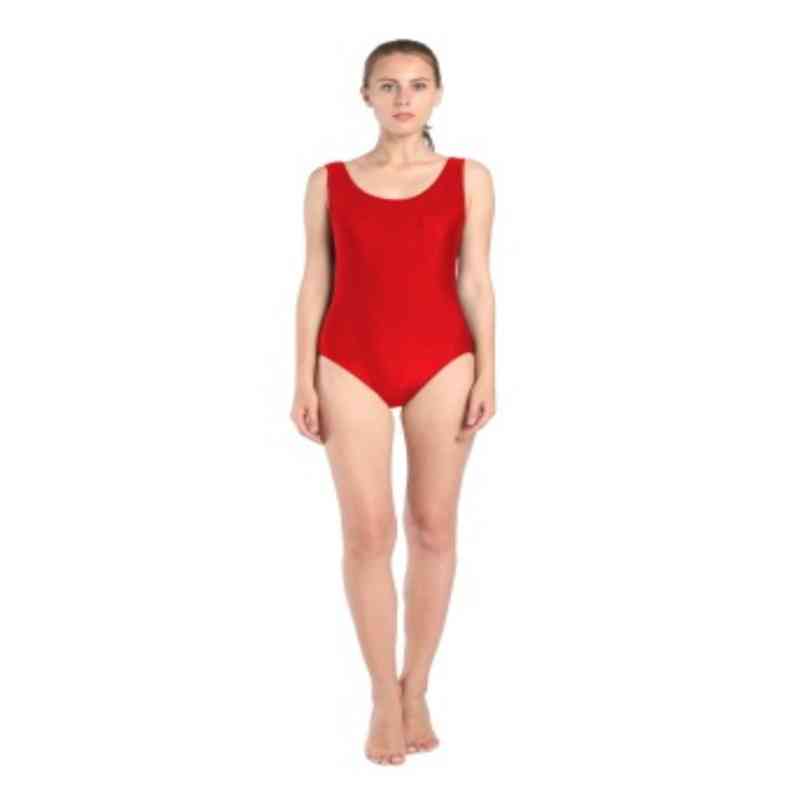 Sexig naken balett gymnastisk trikåklänning