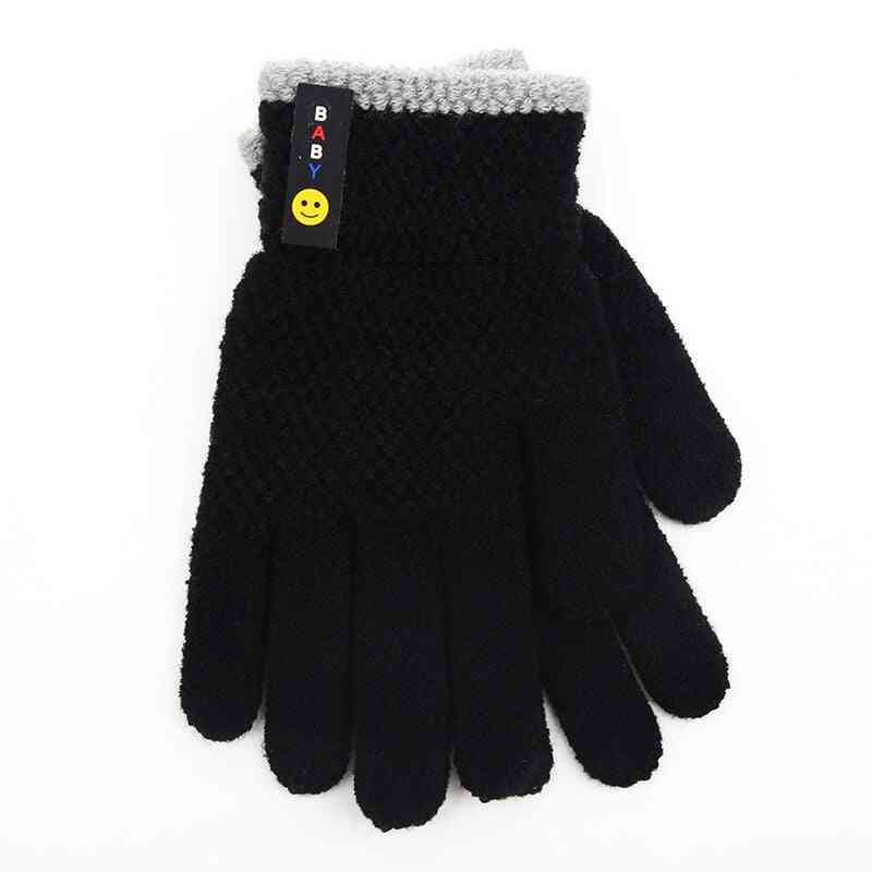 Höst och vinter varma handskar - /