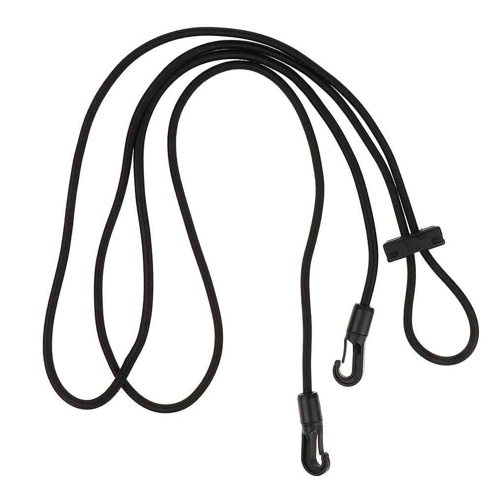 Elastisk hästtygelrem med rep halssträckare