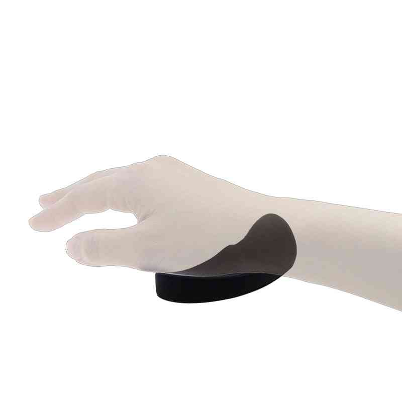Ergonomic Mouse Pad, Silicone Gel Non-slip Streamline Wrist Rest Support Mat C