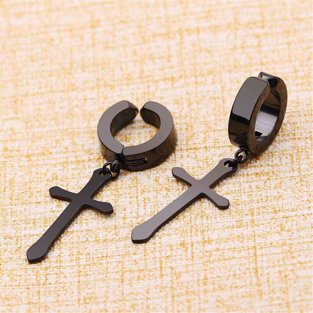Stainless Steel Non-piercing Ear Cuff Clip For Man & Women