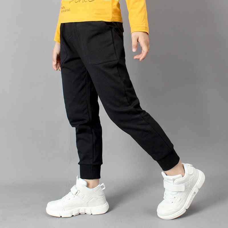 Casual Style Cotton Long Pants