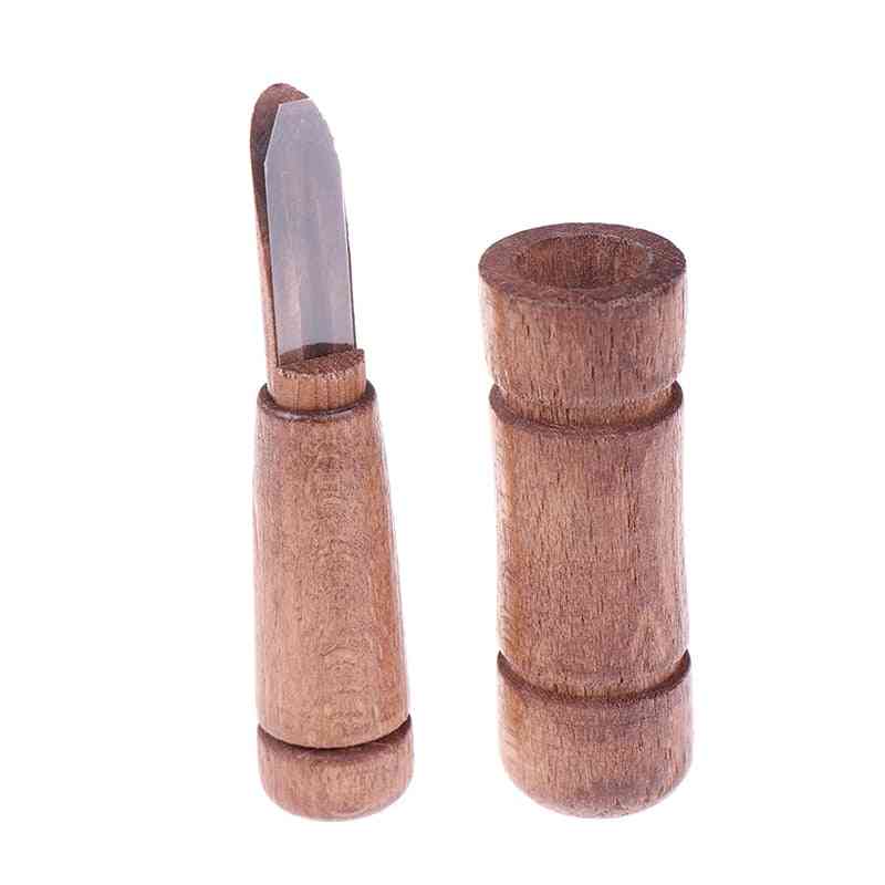 Outdoor Duck Call Whistle Hunting Wooden