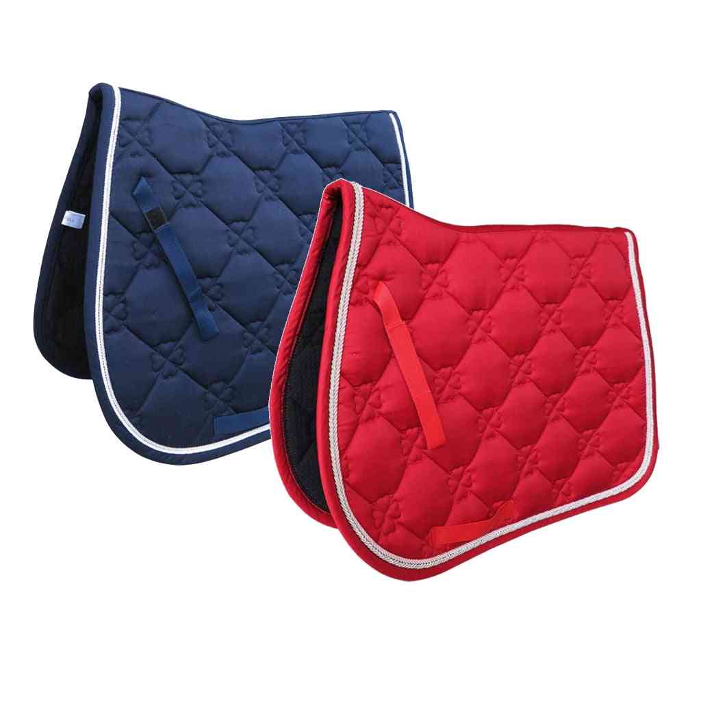 Square Quilted Cotton Comfort Horse Saddle Pad