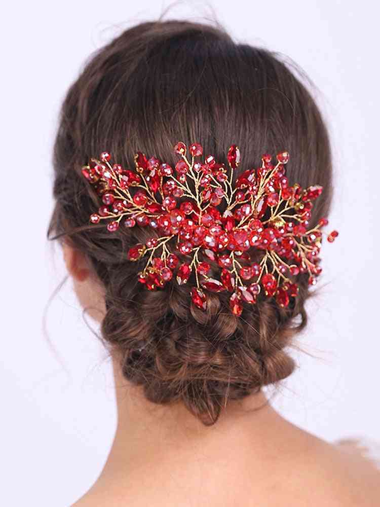 Wedding Bridal Hair Comb - Decorative Charm For Women