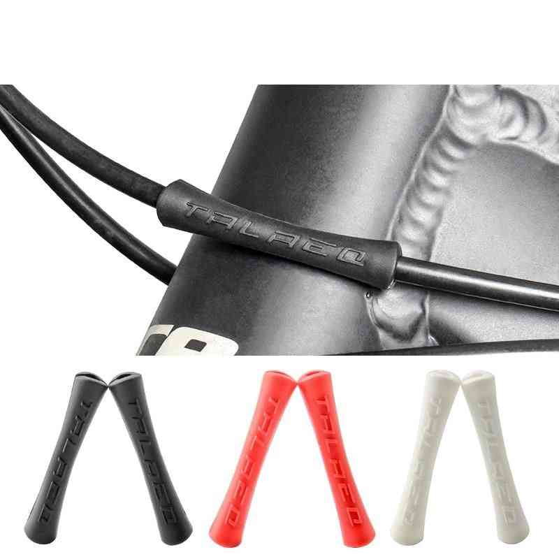 4/8pcs Bicycle Cable Protector Brake Shift Line Frame Sleeve