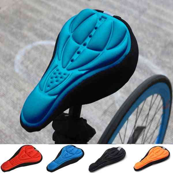 Bicycle- Saddle 3d Soft Gel, Silicone Cushion, Seat Cover