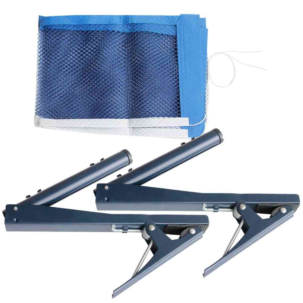 Ping Pong Table Net Rack Kit Table Tennis Clamp Accessories