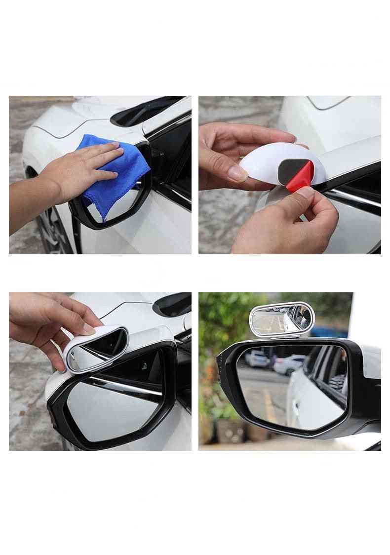 Universal Car Mirror 360° Adjustable Wide Angle Side Rear Mirrors