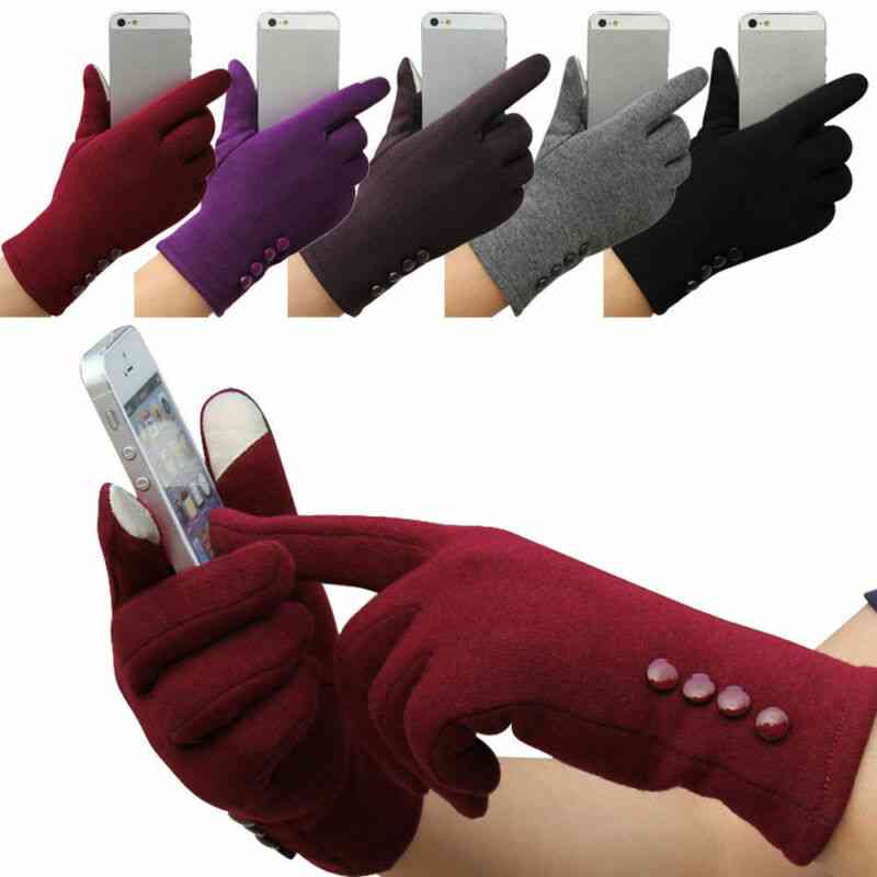 Fashionable Touchscreen Women Winter Outdoor Activity Sports Warm Gloves