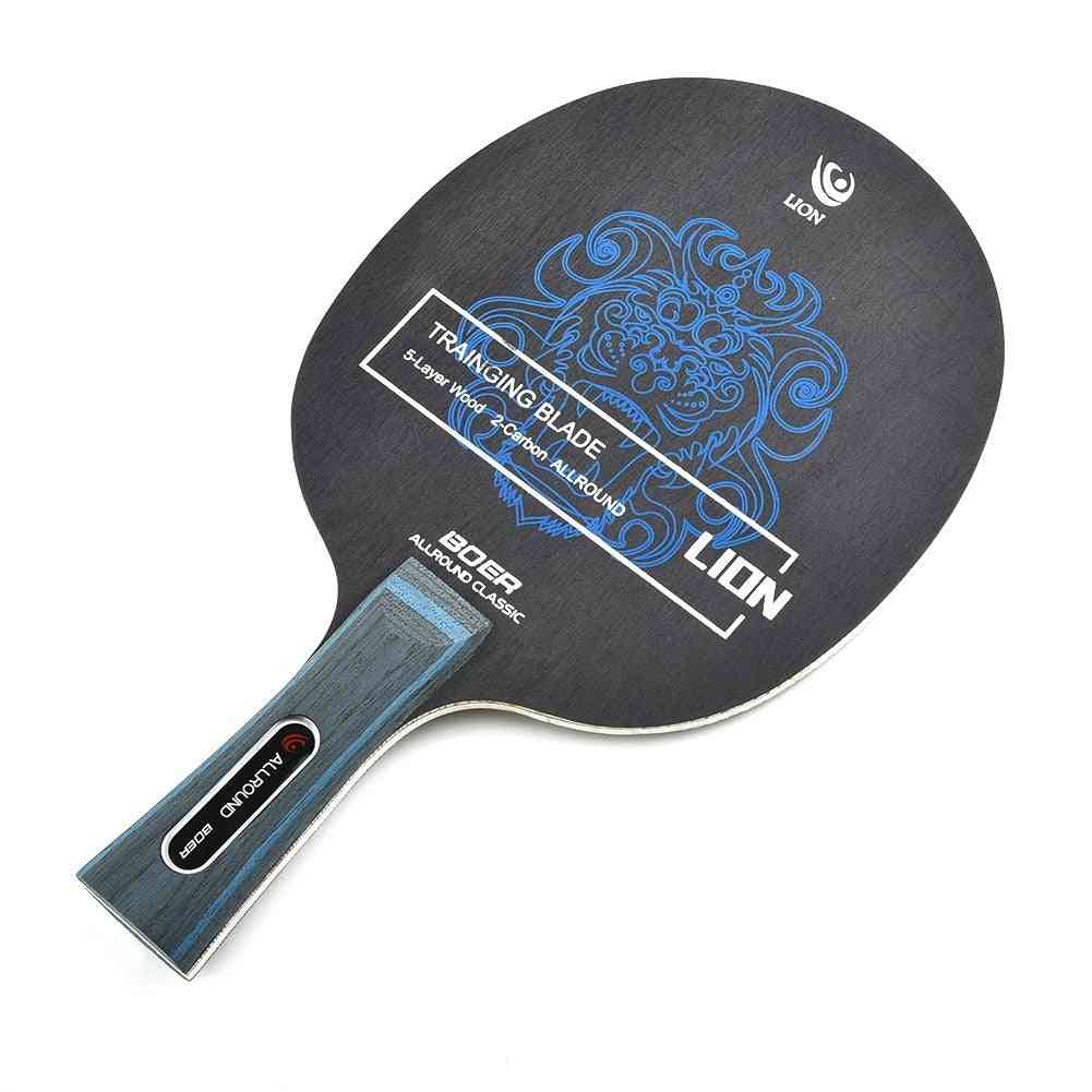 1*boer Table Tennis Blade Long Grip Lightweight