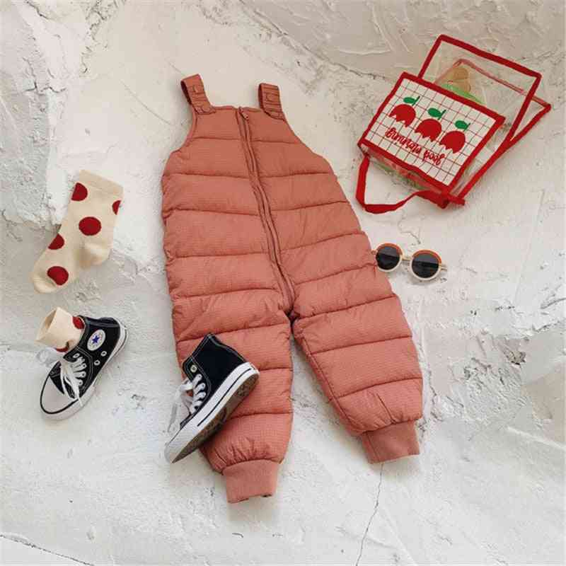 Overalls Baby Thick Pants Clothing Winter