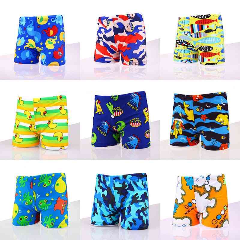 Kids Cartoon Print Swimwear - New Swimsuit For Baby Boy - Pool Shorts