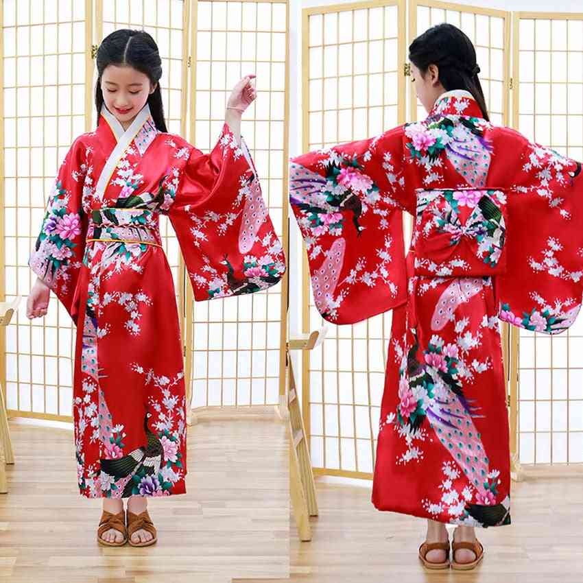 Kids Novelty Kimono Traditional Dress