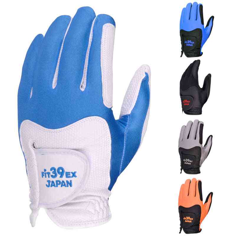 5pcs/lot  Fit-39 Men's Left Hand Golf Gloves