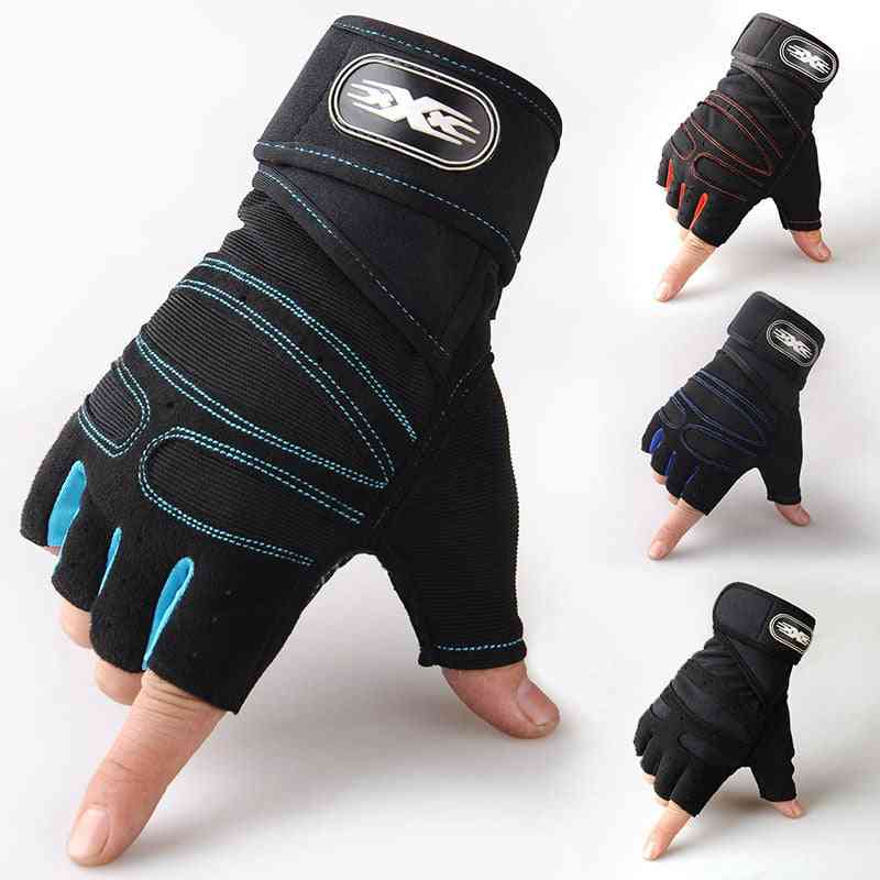 Half Finger Gym Weight Lifting Gloves