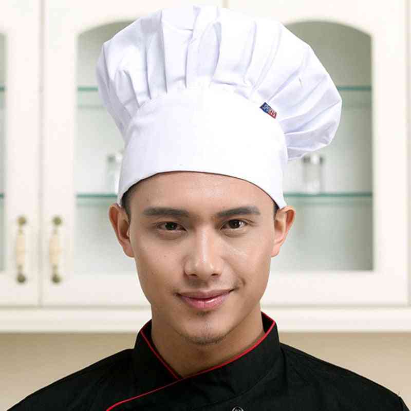 Adjustable Baker Kitchen Cook Restaurants Catering Elastic Cap
