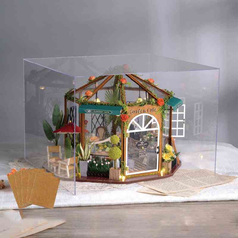 Diy Casa Wooden Dollhouse Kit Miniature With Furniture Book