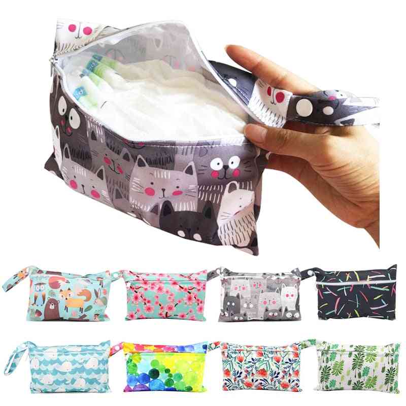 Mini Travel Wet Bag, Waterproof Pul Maternity Diaper Bags
