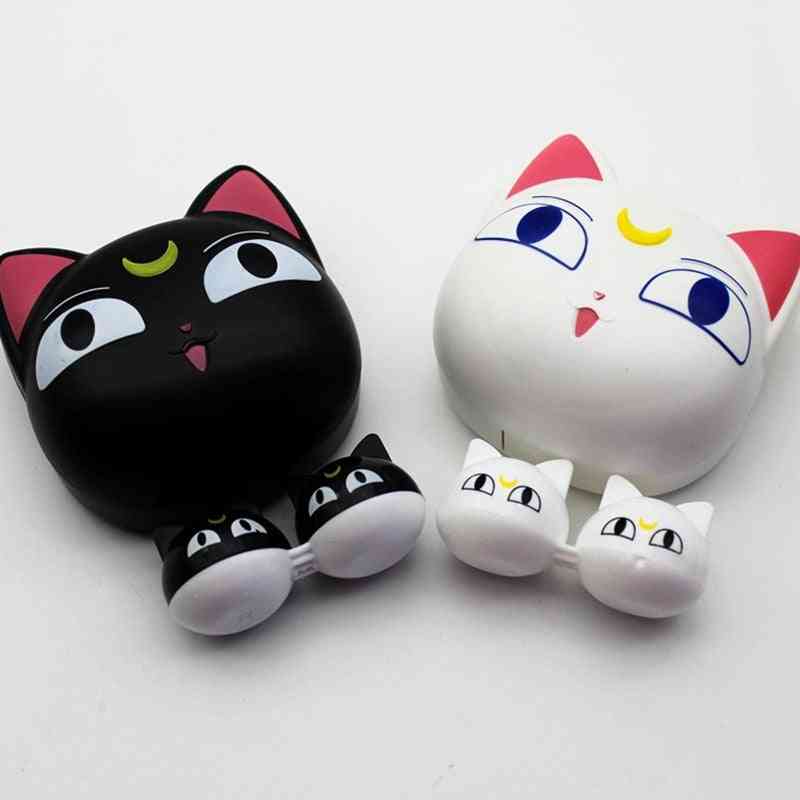 Cute Cat Contact Lens Case With Mirror Contact Lenses Box