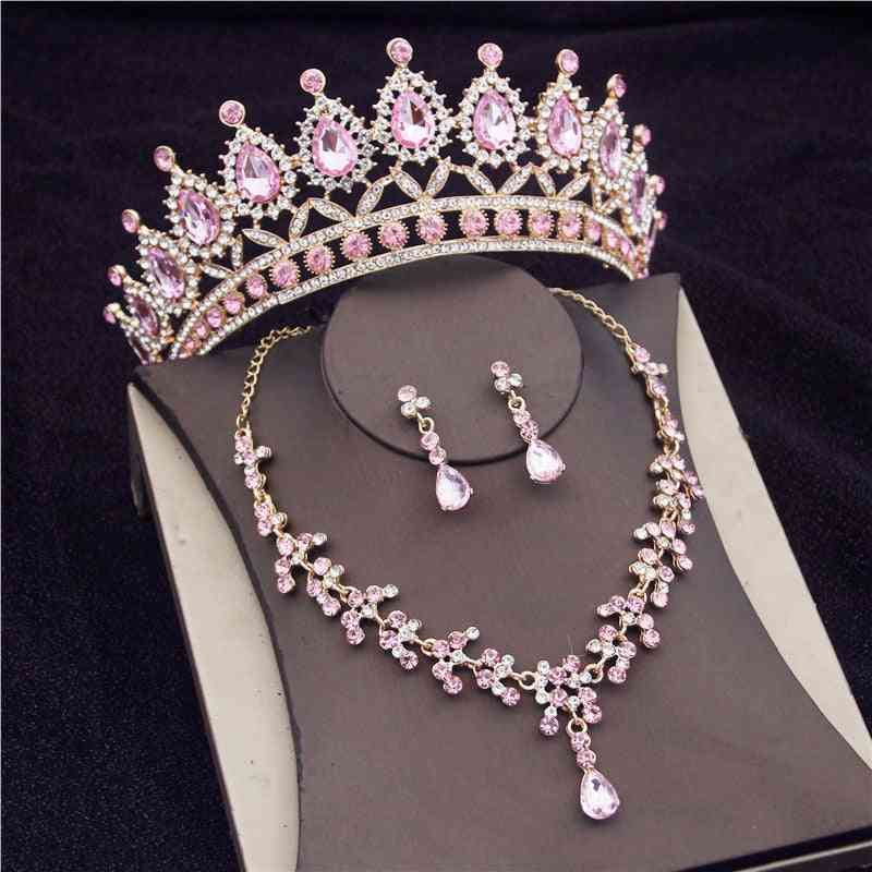 Gorgeous Crystal Bridal Jewelry Sets Fashion Tiaras