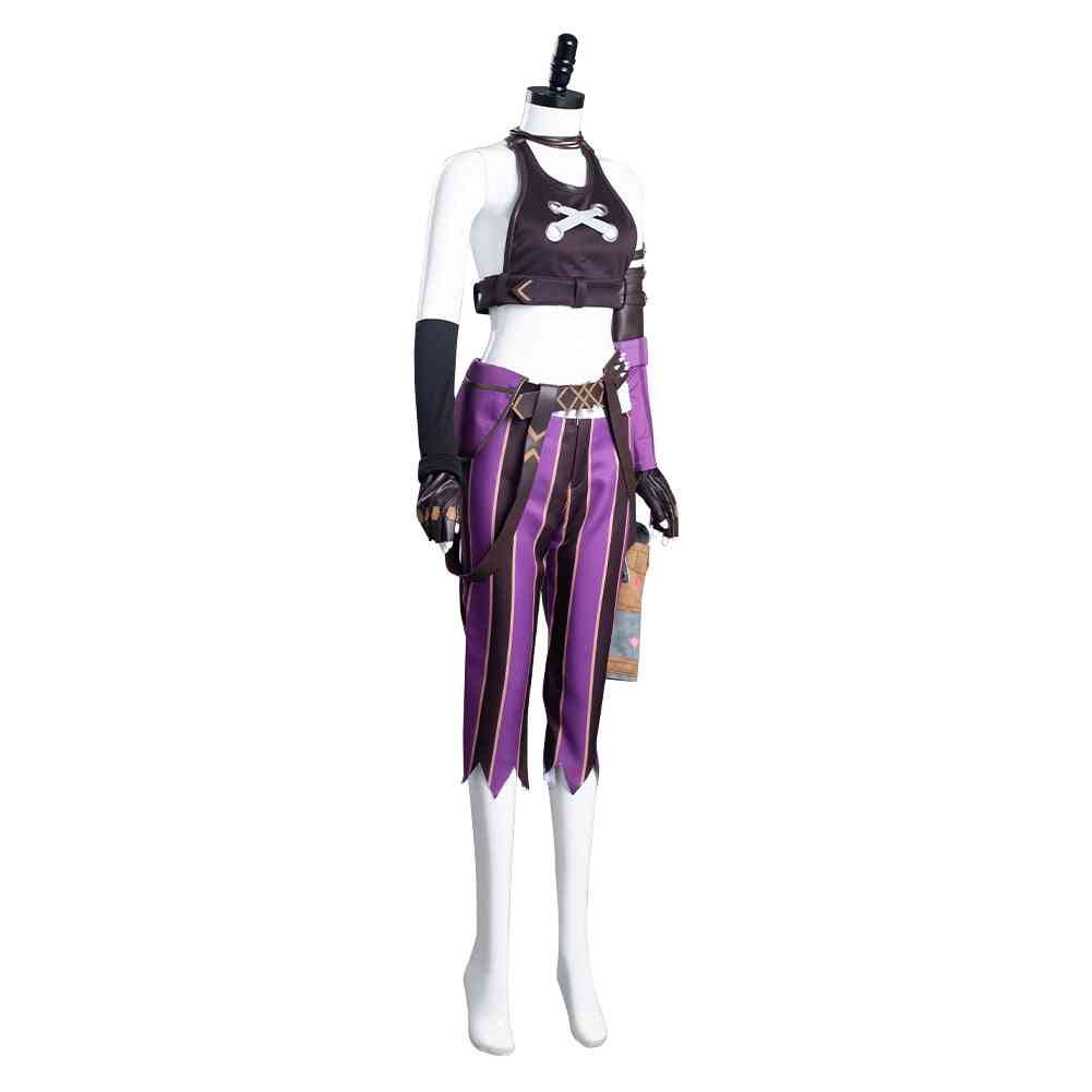 Lol Jinx Cosplay Costume Uniform Outfits Halloween Carnival Suit