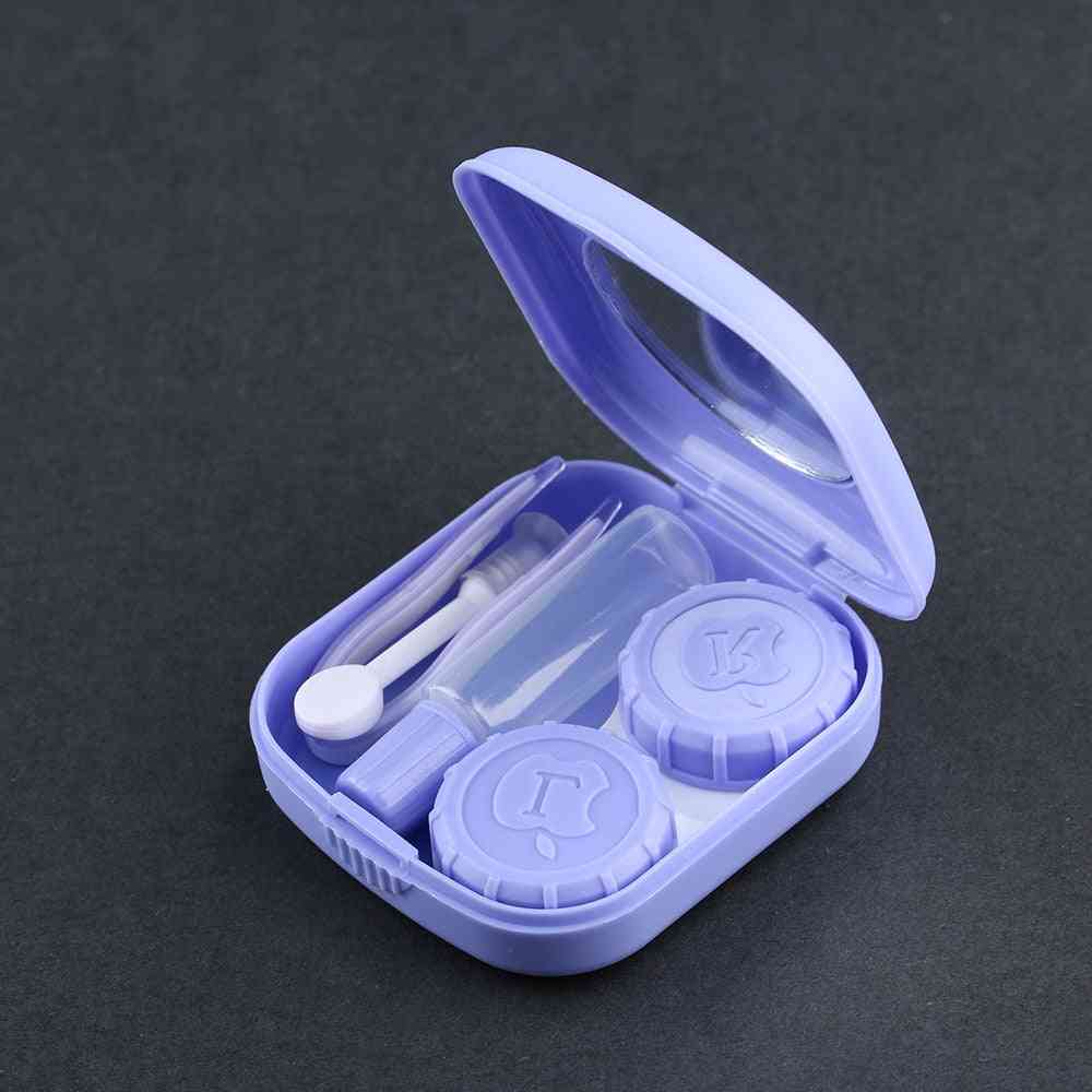 Portable Mini Contact Lens Case Travel Kit
