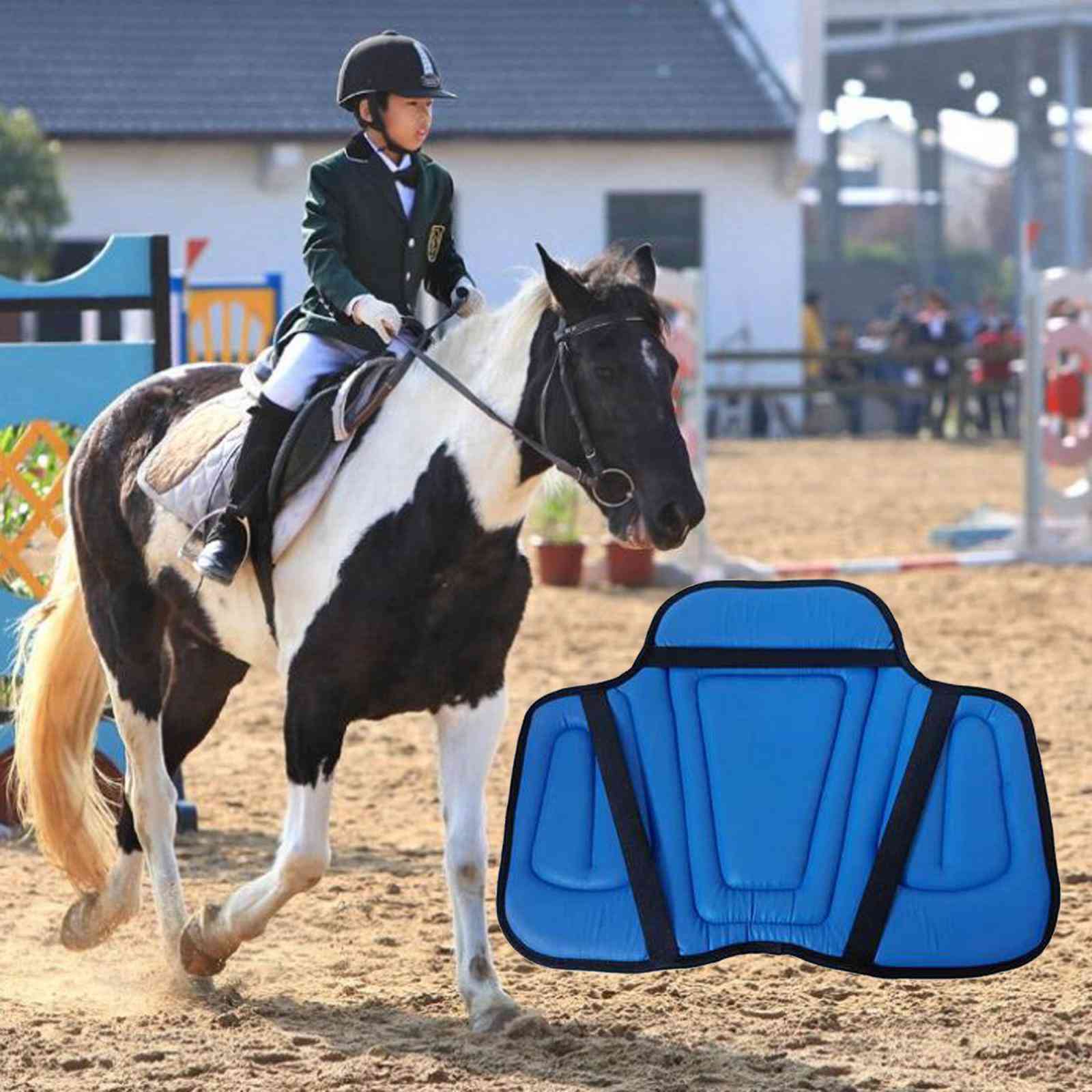 Horse Saddle Pad Pu Outdoor Training Seat