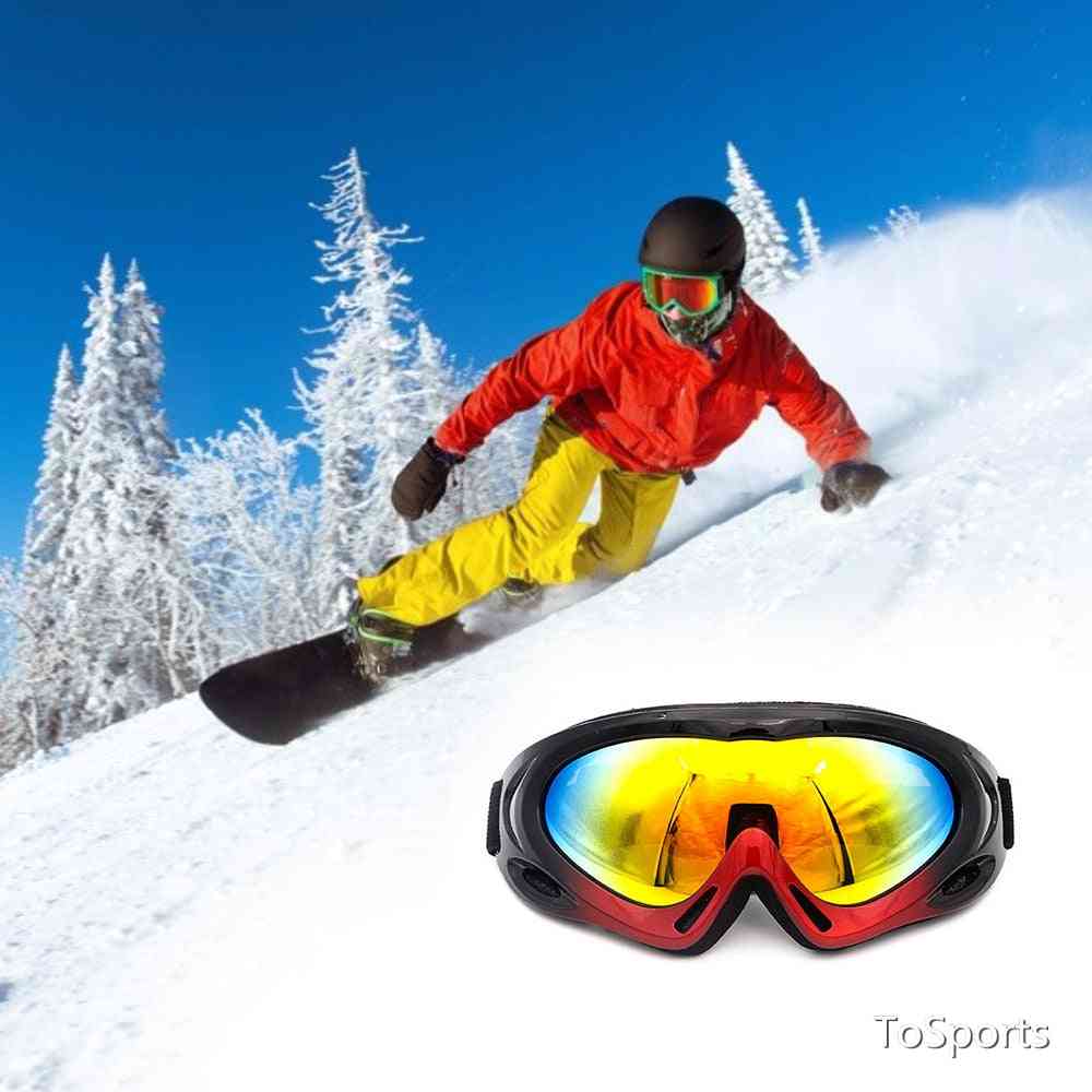 Outdoor Sports Riding Anti-fog Glasses Motorcycle Off-road Windshield Goggles