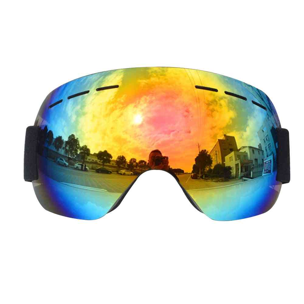 Double Layer Ski Goggles And Women - Spherical Lens