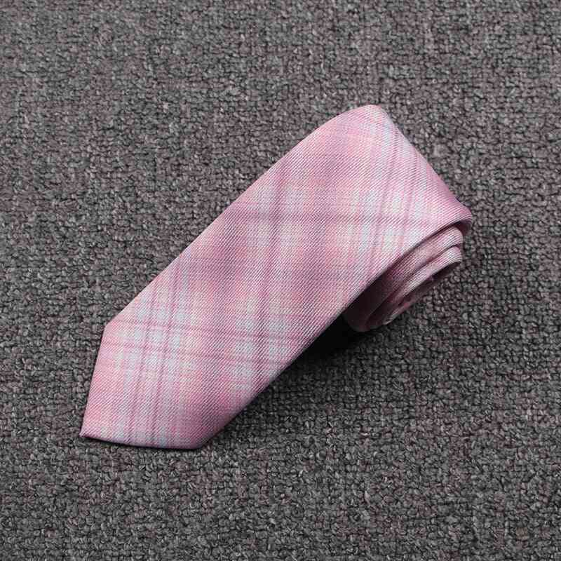 Pink jk uniform, sløjfe, slips, sødt skoleuniform tilbehør