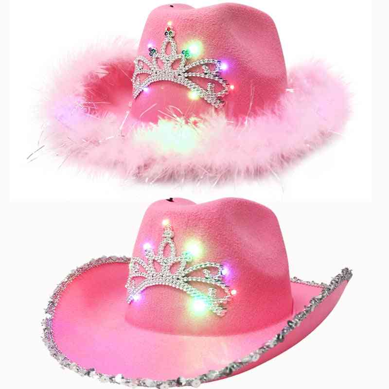 Western Style Cowboy Hat Women's Fashion Party Cap